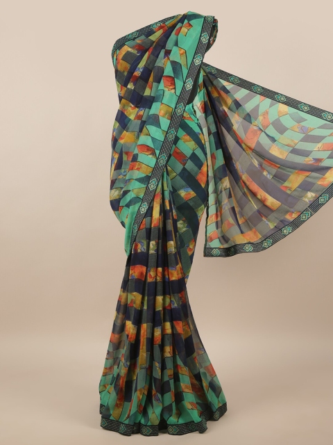 Pothys Multicoloured Printed Saree, Multi