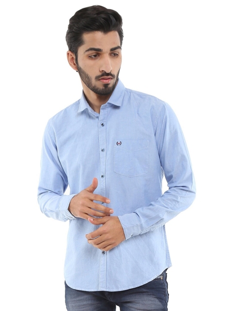 V-Mart Men Blue Standard Casual Shirt