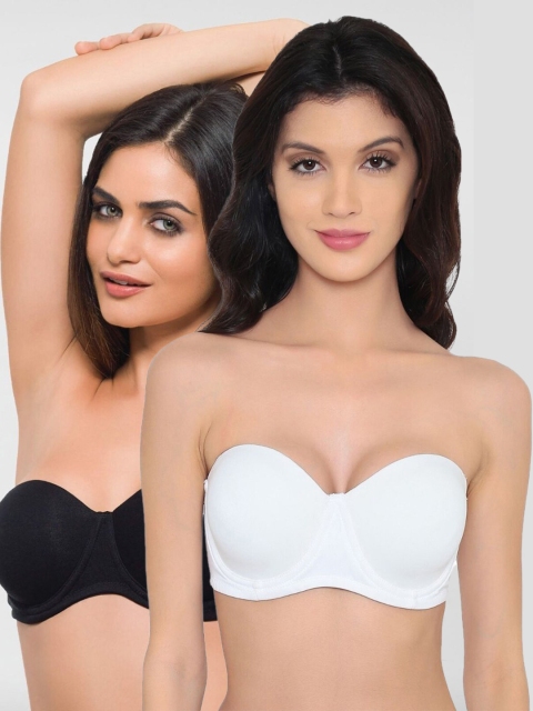 laavian Set of 2 Assorted Underwired Heavily Padded Bra