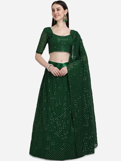 Pratham Blue Green Embellished Sequinned Semi-Stitched Lehenga & Unstitched Blouse With Dupatta
Pratham Blue Green Embellished Sequinned Semi-Stitched Lehenga & Unstitched Blouse With Dupatta