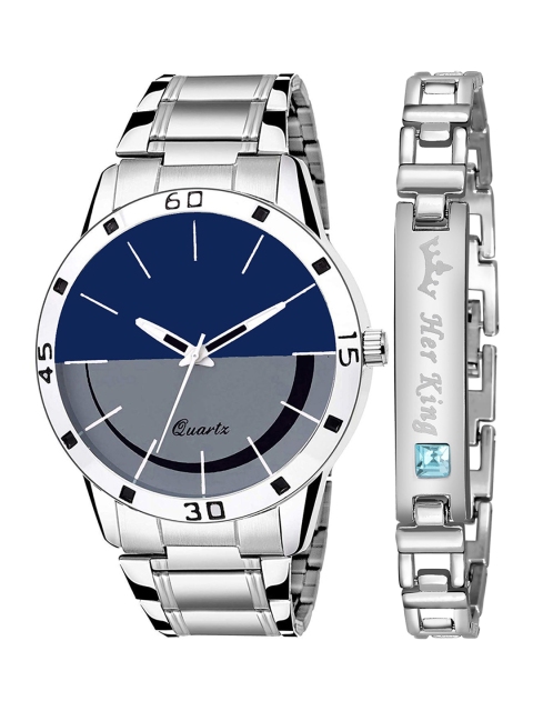 ZANQUES Men Brass Dial & Stainless Steel Bracelet Style Straps Analogue Watch KJR_60_J064, Blue
ZANQUES Men Brass Dial & Stainless Steel Bracelet Style Straps Analogue Watch KJR_60_J064, Blue