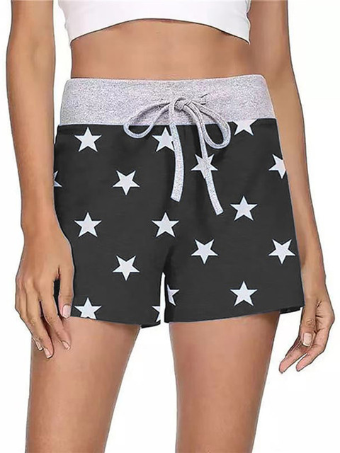 La Aimee Women Black Printed Slim Fit High-Rise Shorts
La Aimee Women Black Printed Slim Fit High-Rise Shorts