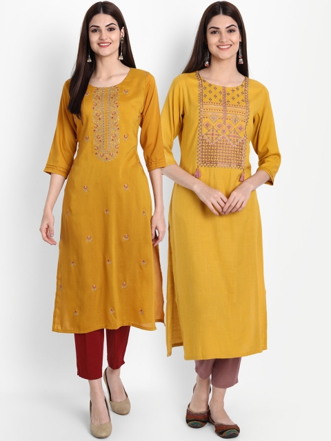 arangya Women Multicoloured Geometric Embroidered Keyhole Neck Thread Work Kurta, Multi
arangya Women Multicoloured Geometric Embroidered Keyhole Neck Thread Work Kurta, Multi