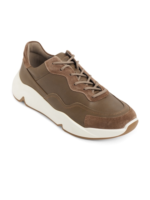 ECCO Men Brown Upgrades Leather Casual Shoes