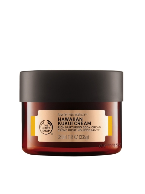 THE BODY SHOP Spa of The World Hawaiian Kukui Rich Nurturing Sustainable Body Cream 350 ml, Brown
THE BODY SHOP Spa of The World Hawaiian Kukui Rich Nurturing Sustainable Body Cream 350 ml, Brown
