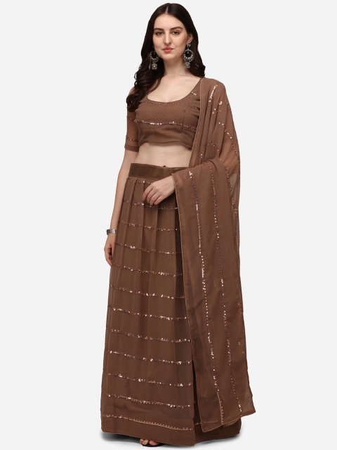 Pratham Blue Beige Embroidered Sequinned Semi-Stitched Lehenga & Unstitched Blouse With Dupatta
Pratham Blue Beige Embroidered Sequinned Semi-Stitched Lehenga & Unstitched Blouse With Dupatta