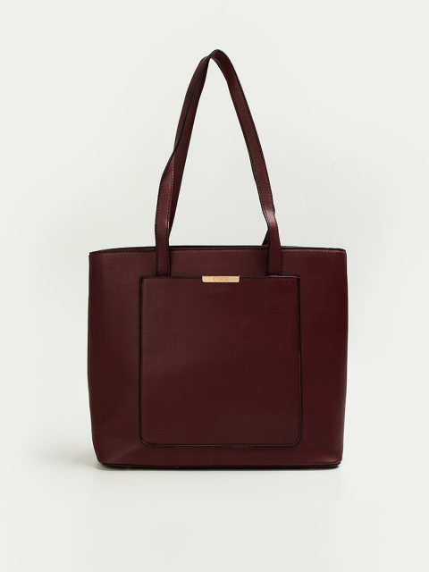 CODE by Lifestyle Red Shopper Shoulder Bag with Quilted