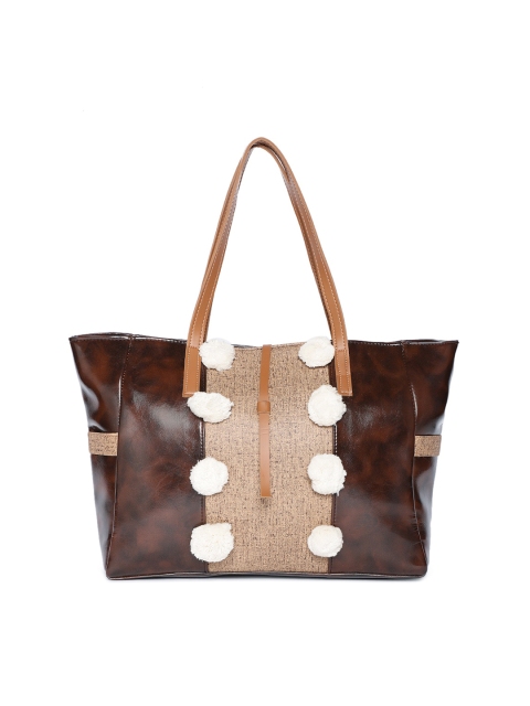 Kanvas Katha Multicoloured Colourblocked PU Structured Shoulder Bag with Applique, Multi
Kanvas Katha Multicoloured Colourblocked PU Structured Shoulder Bag with Applique, Multi