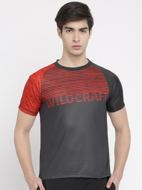 Wildcraft Men Charcoal Grey & Orange Printed UV Protected Trail Running Poly Crew T-shirt
Wildcraft Men Charcoal Grey & Orange Printed UV Protected Trail Running Poly Crew T-shirt