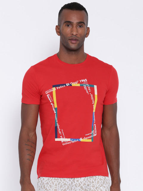 United Colors of Benetton Men Red Printed Round Neck T-shirt
United Colors of Benetton Men Red Printed Round Neck T-shirt