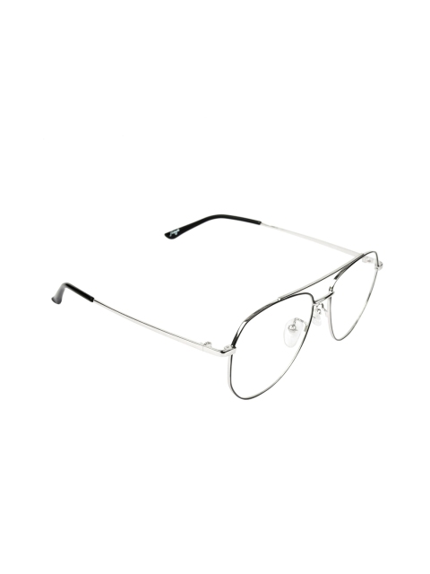 Floyd Unisex Clear Lens & Silver Browline Sunglasses with UV Protected Lens 3134_Sil_Blk
Floyd Unisex Clear Lens & Silver Browline Sunglasses with UV Protected Lens 3134_Sil_Blk
