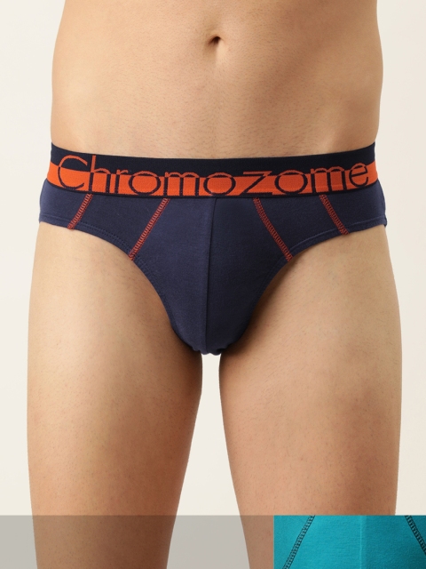 Chromozome Men Pack of 2 Multicolour Colourblocked Printed Briefs-8902733552721, Navy blue
Chromozome Men Pack of 2 Multicolour Colourblocked Printed Briefs-8902733552721, Navy blue