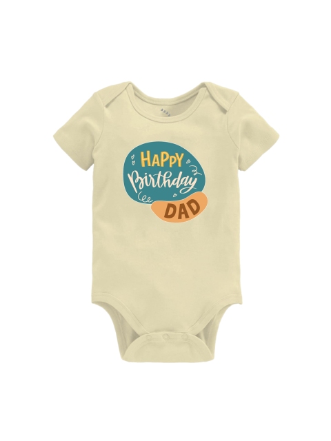 Zeezeezoo Infant Light Yellow & Blue Happy Birthday Papa Printed Cotton Bodysuit, Off white
Zeezeezoo Infant Light Yellow & Blue Happy Birthday Papa Printed Cotton Bodysuit, Off white