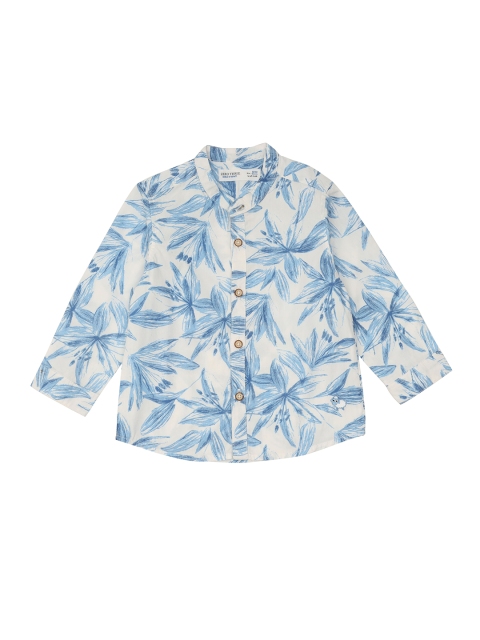 ZERO THREE Infants Boys White Standard Floral Printed Regular-Fit Pure Cotton Casual Shirt
ZERO THREE Infants Boys White Standard Floral Printed Regular-Fit Pure Cotton Casual Shirt