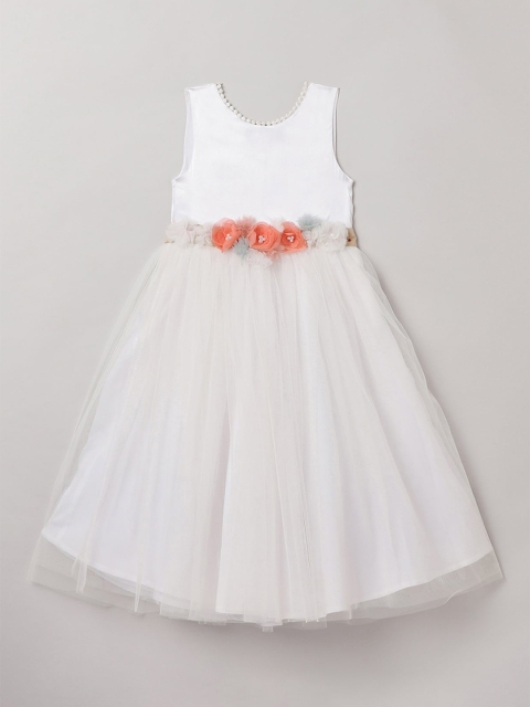 BYB PREMIUM White Net Dress