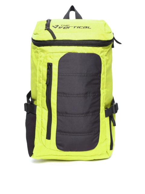 THe VerTicaL Unisex Lime Green & Black Water-Resistant Colourblocked Laptop Backpack
THe VerTicaL Unisex Lime Green & Black Water-Resistant Colourblocked Laptop Backpack