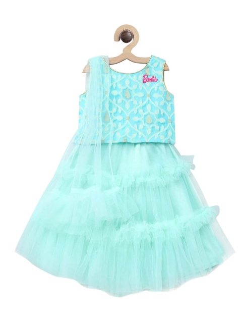 Barbie by Many Frocks & Girls Blue & White Ready to Wear Lehenga Blouse With Dupatta
Barbie by Many Frocks & Girls Blue & White Ready to Wear Lehenga Blouse With Dupatta