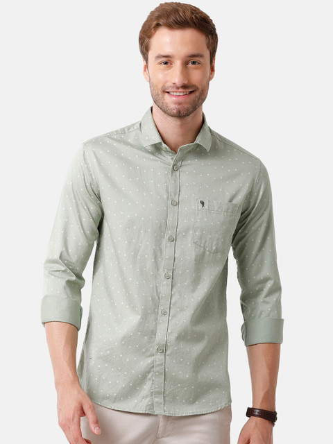 Swiss Club Men Green Slim Fit Printed Casual Shirt
Swiss Club Men Green Slim Fit Printed Casual Shirt