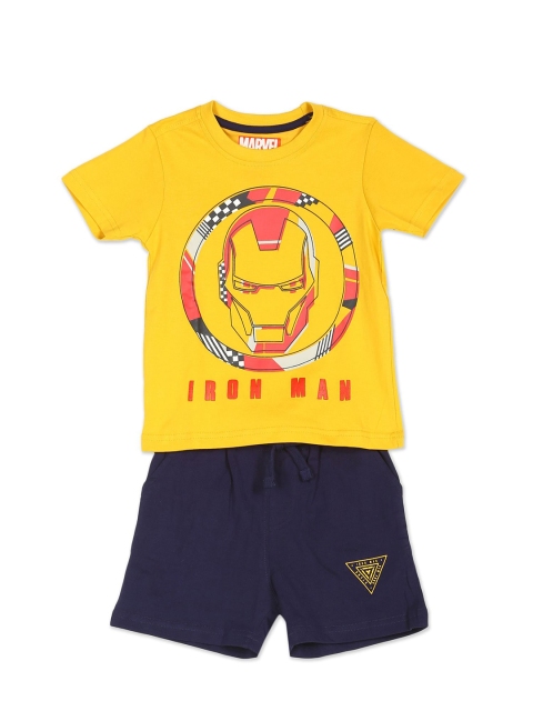 Colt Boys Assorted Printed T-shirt with Shorts