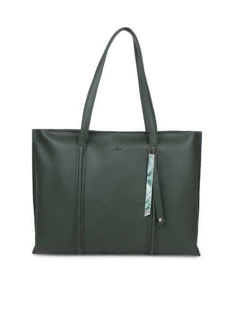 yelloe Women Olive Green Structured Shoulder Bag