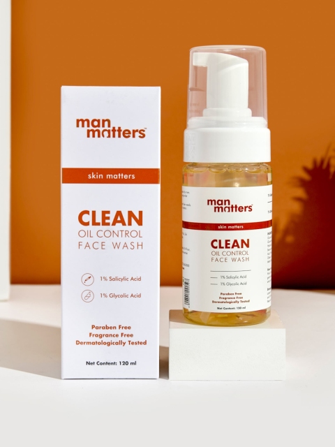 Man Matters Anti Acne Face Wash With Salicylic Acid and Glycolic Acid 120 ml (Pack Of 2), Brown
Man Matters Anti Acne Face Wash With Salicylic Acid and Glycolic Acid 120 ml (Pack Of 2), Brown