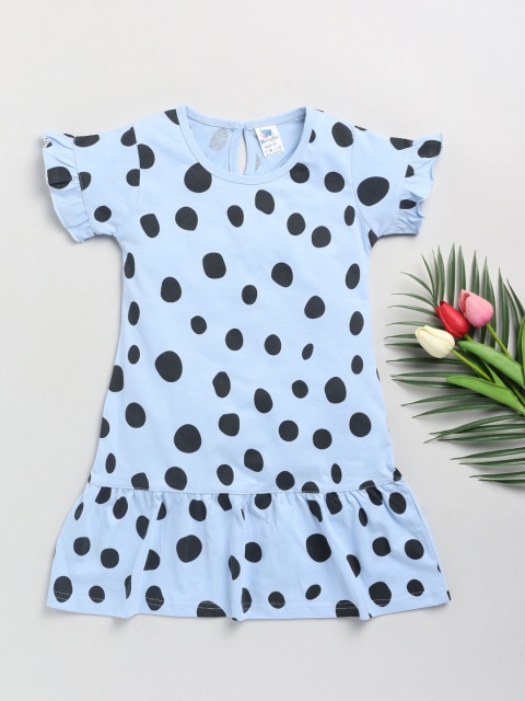 Dear to Dad Girls Blue A-Line Dress