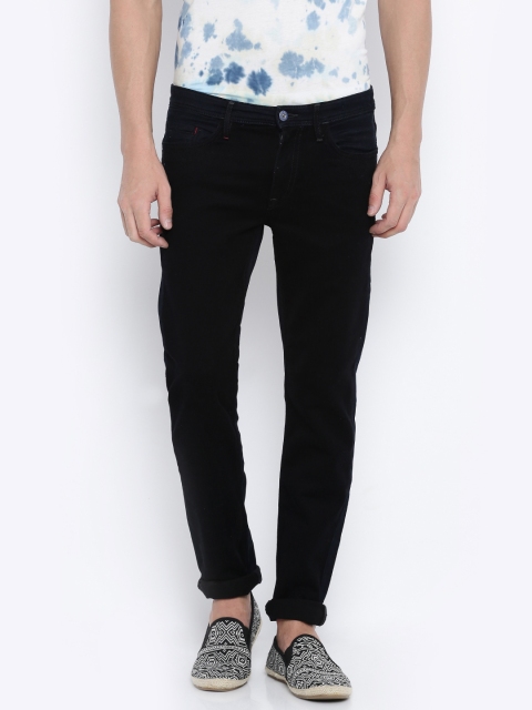 Solly Jeans Co. by Allen Solly Men Navy & Black Skinny Fit Mid Rise Clean Look Stretchable Jeans, Navy blue
Solly Jeans Co. by Allen Solly Men Navy & Black Skinny Fit Mid Rise Clean Look Stretchable Jeans, Navy blue