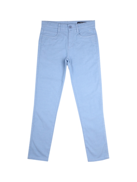 Allen Solly Junior Boys Blue Slim Fit Trousers