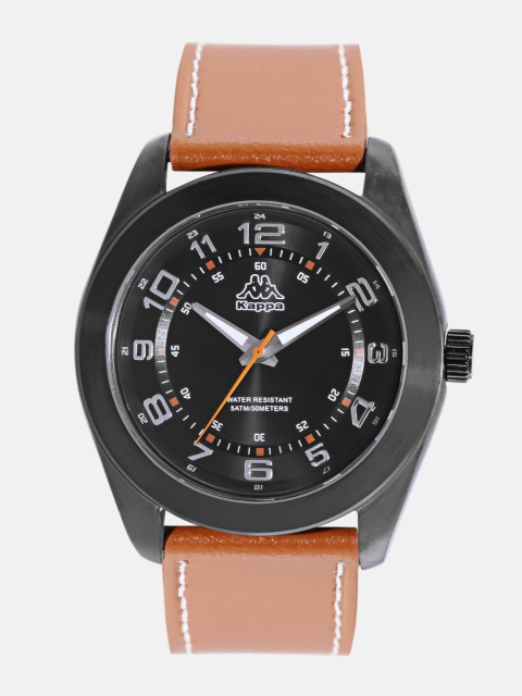 Kappa Men Black Dial Watch KP-1432M-A