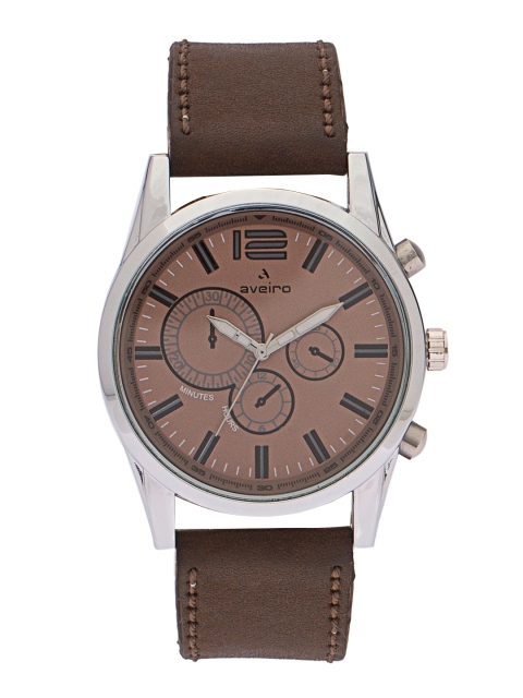 Aveiro Men Brown Dial Watch AV238DMBRLTR