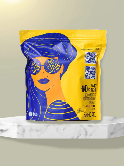 LEMME BE Combo of Z Menstrual Cup and Heavy Flow Day Sanitary Pads, Purple 
LEMME BE Combo of Z Menstrual Cup and Heavy Flow Day Sanitary Pads, Purple