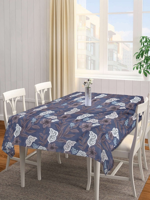 KLOTTHE Blue & White Printed Table Covers