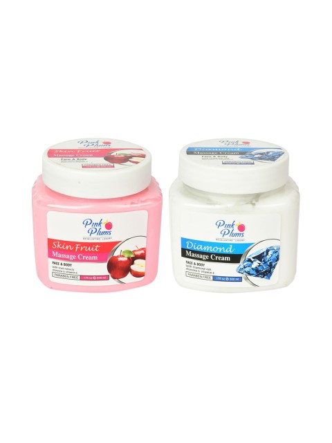 Pink Plums Paraben Free Diamond Skin Fruit Massage creams Face Pack Facial Gel 1000ml, Multi
Pink Plums Paraben Free Diamond Skin Fruit Massage creams Face Pack Facial Gel 1000ml, Multi