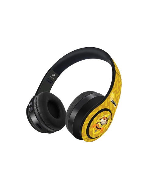 macmerise Yellow Printed Rubble Paw Patrol - Decibel Wireless On Ear Headphones, Multi
macmerise Yellow Printed Rubble Paw Patrol - Decibel Wireless On Ear Headphones, Multi