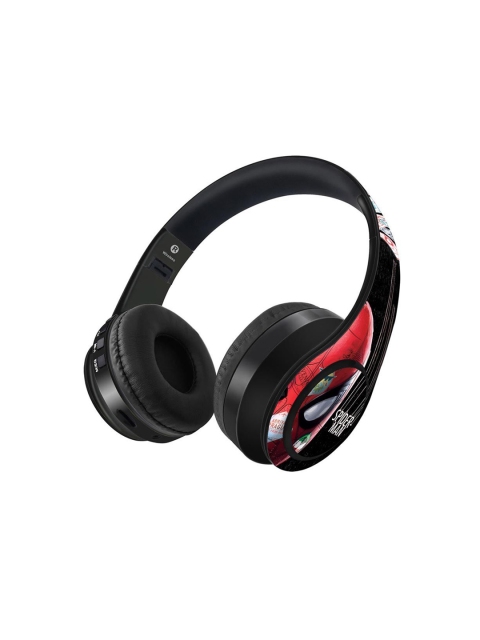 macmerise Black & Red Printed Far From Home Stamps Decibel Wireless On Ear Headphones
macmerise Black & Red Printed Far From Home Stamps Decibel Wireless On Ear Headphones