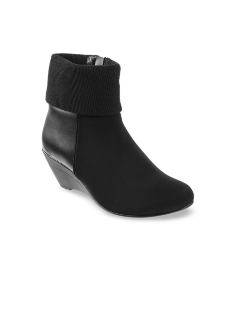 Metro Black Platform Sandals