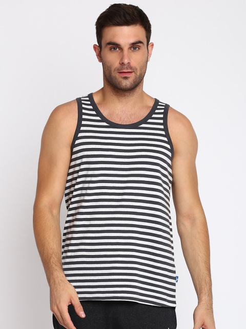 SPARROWHAWK Men Black & White Striped Cotton Sustainable Innerwear Vests 0422MVSSTML1RC19
SPARROWHAWK Men Black & White Striped Cotton Sustainable Innerwear Vests 0422MVSSTML1RC19