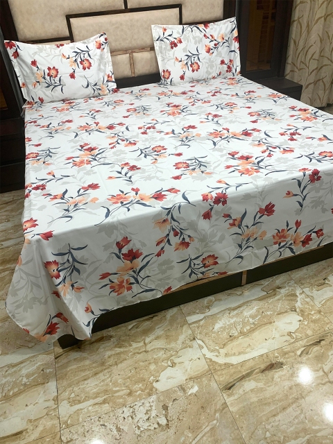 Pure Decor Red & White 300 TC Pure Cotton Passion Queen Bedsheet with 2 Pillow Covers
Pure Decor Red & White 300 TC Pure Cotton Passion Queen Bedsheet with 2 Pillow Covers
