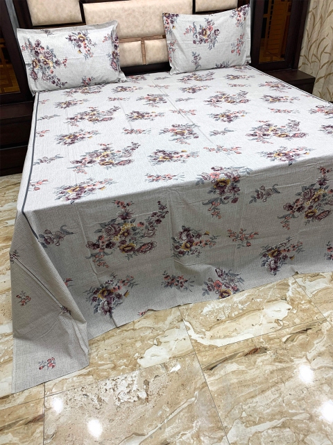 Pure Decor Grey & Yellow 400 TC Pure Cotton Velar Fur Sib King Bedsheet 2 Pillow Covers
Pure Decor Grey & Yellow 400 TC Pure Cotton Velar Fur Sib King Bedsheet 2 Pillow Covers