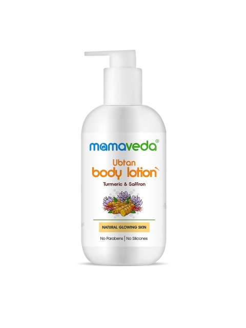 Mamaveda Turmeric & Saffron Ubtan Body Lotion for Natural Glowing Skin - 250 ml, White
Mamaveda Turmeric & Saffron Ubtan Body Lotion for Natural Glowing Skin - 250 ml, White
