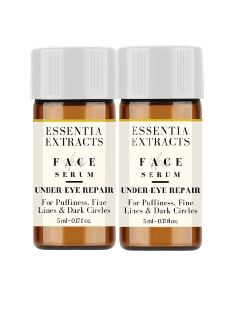 ESSENTIA EXTRACTS Set of 2 Under-Eye Repair Face Serum with Orange Oil 5 ml Each, Off white
ESSENTIA EXTRACTS Set of 2 Under-Eye Repair Face Serum with Orange Oil 5 ml Each, Off white