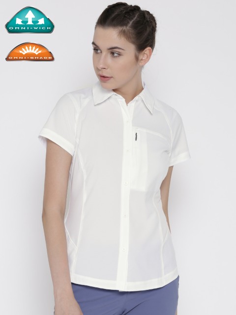 Columbia Women White Silver Ridge UV protected Outdoor Hiking & Trekking Casual Shirt
Columbia Women White Silver Ridge UV protected Outdoor Hiking & Trekking Casual Shirt