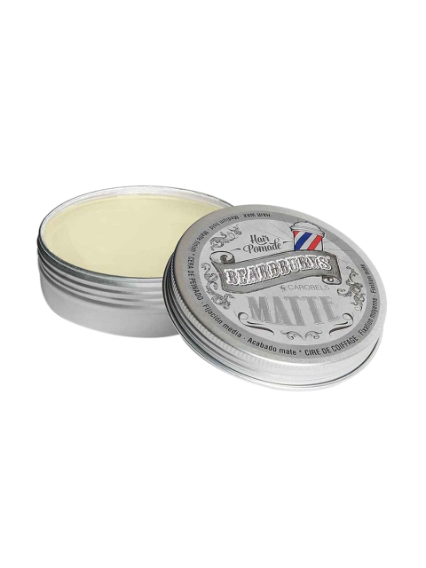 BEARDBURYS Men Matte Hair Pomade - 30ml, Silver