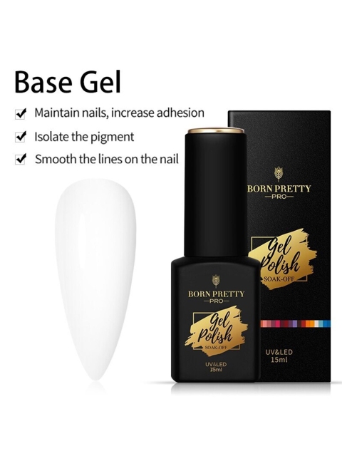 BORN PRETTY Trubuty Series Soak Off UV Gel Varnish 15 ml TS-15ml-Base+Top, Transparent
BORN PRETTY Trubuty Series Soak Off UV Gel Varnish 15 ml TS-15ml-Base+Top, Transparent