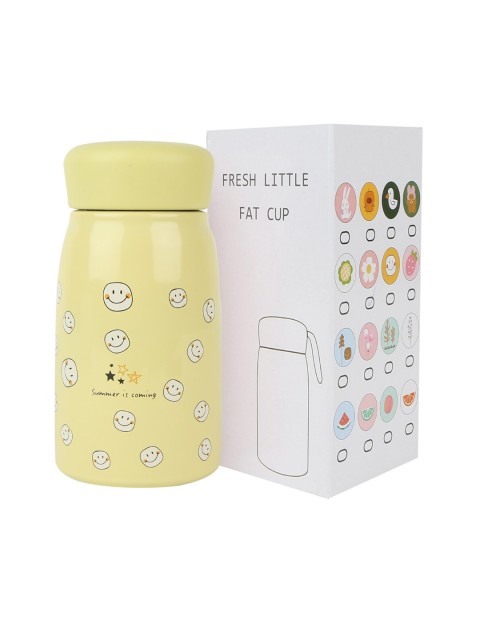iSWEVEN Yellow Printed Stainless Steel Double Wall Vacuum Insulated Thermos Water Bottle
iSWEVEN Yellow Printed Stainless Steel Double Wall Vacuum Insulated Thermos Water Bottle