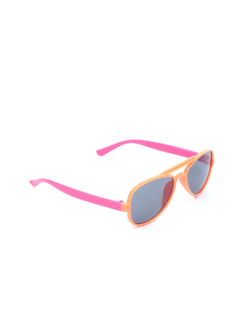 Lil Lollipop Unisex Kids Grey Lens & Orange Aviator Sunglasses with UV Protected Lens
Lil Lollipop Unisex Kids Grey Lens & Orange Aviator Sunglasses with UV Protected Lens