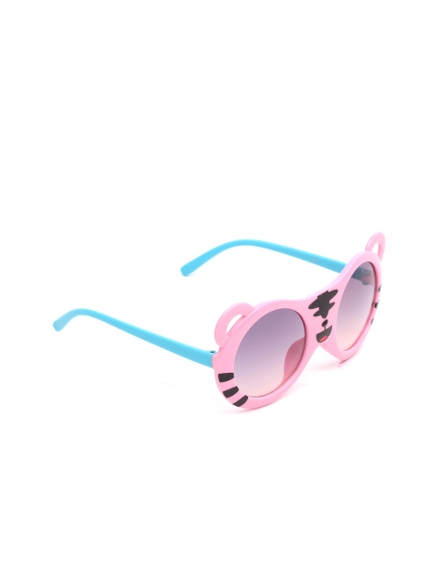 Lil Lollipop Girls Blue Lens & Pink Cateye Sunglasses with UV Protected Lens