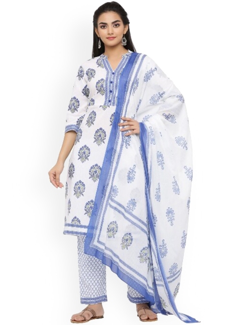 mirari Women White Ethnic Motifs Pure Cotton Straight Kurta with Palazzos & With Dupatta
mirari Women White Ethnic Motifs Pure Cotton Straight Kurta with Palazzos & With Dupatta