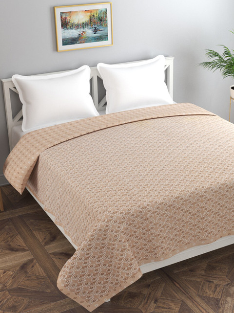 Florida Peach-Coloured & White 120 GSM Floral Double Bed AC Room Cotton Reversible Dohar
Florida Peach-Coloured & White 120 GSM Floral Double Bed AC Room Cotton Reversible Dohar