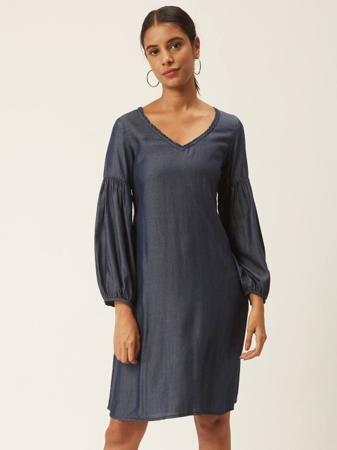 ZOLA Blue A-Line Dress